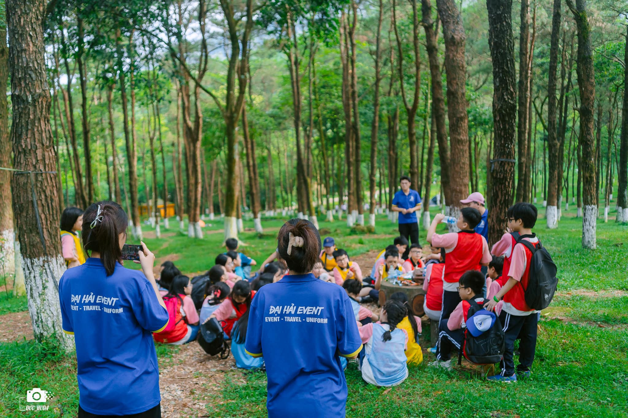 Trường THCS Thành Công trải nghiệm sinh tồn tại VQG Ba Vì Cote 400.